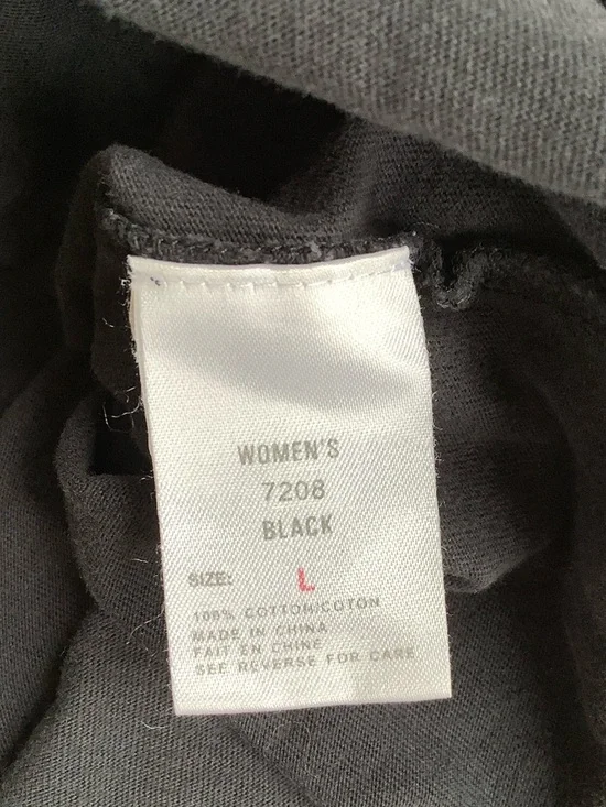 Woolrich Black Long-Sleeve Embroidered Henley - Picture 4 of 4